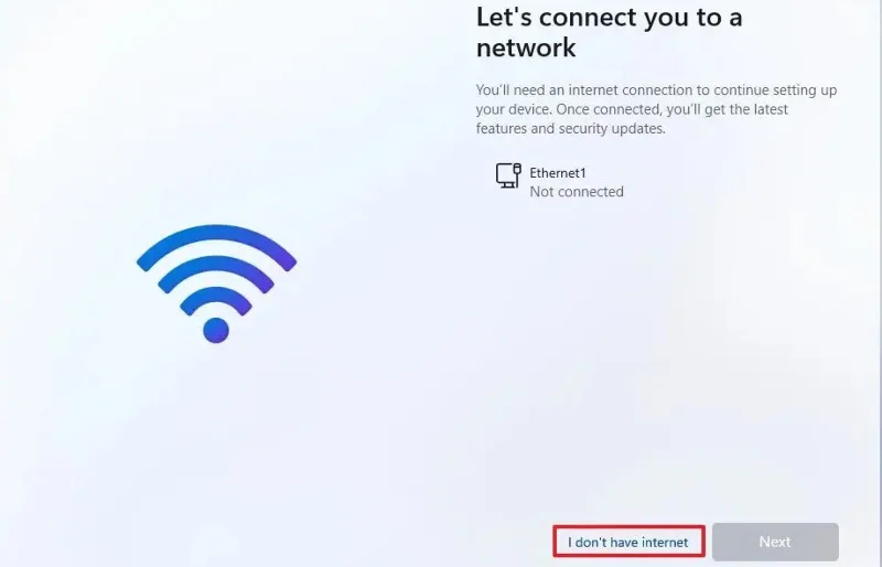 4 ways to bypass Microsoft account when setting up Windows 11