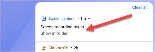 Cómo grabar vídeo de pantalla en Chromebook