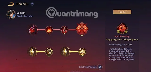 Guia para construir itens, tabela de gemas de Valhein, temporada S1 2023