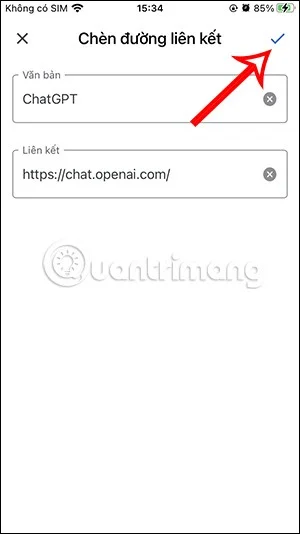 Cómo insertar un enlace en un documento de Google Docs