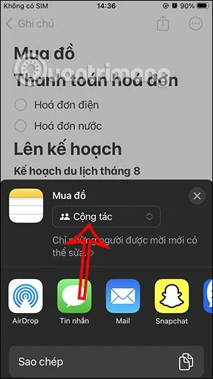 iPhone notlarının bir kopyası nasıl gönderilir