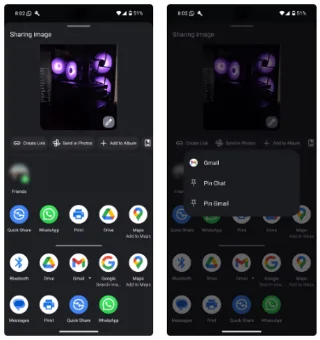 Cómo personalizar y eliminar aplicaciones del menú Compartir de Android