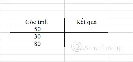 Instruções para usar a função COS no Excel
