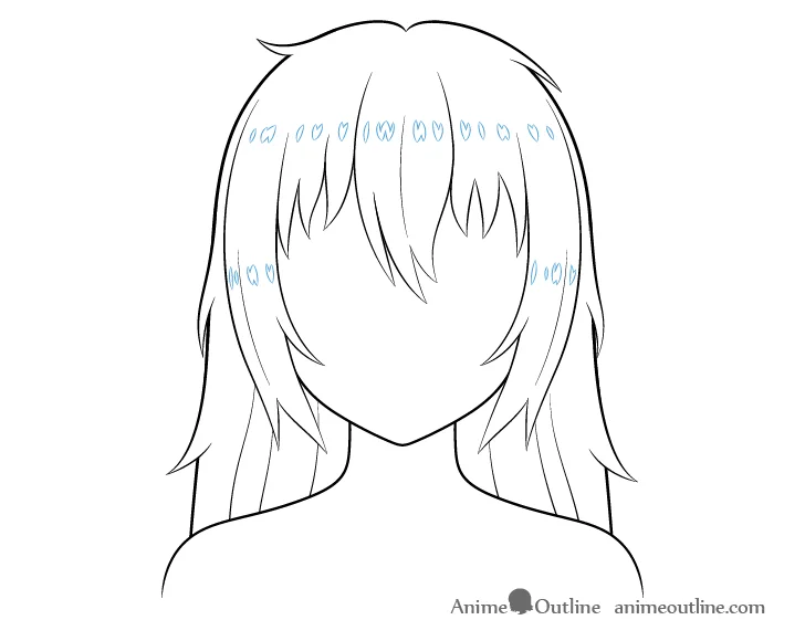 Hoe je warrig haar tekent voor anime/manga-personages