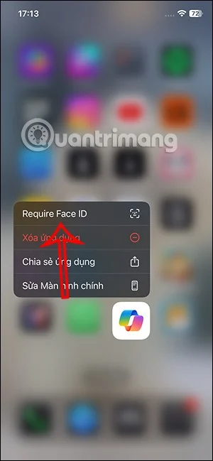 Apps verbergen op iOS 18 met Face ID
