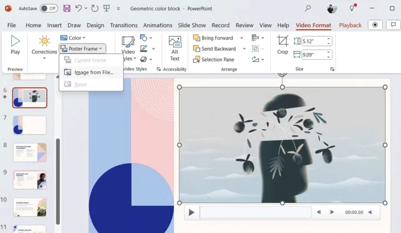 Hoe u PowerPoint-dia's laat opvallen met ingebedde video