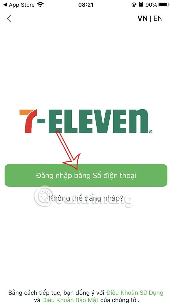 7-Eleven'da alışveriş talimatları