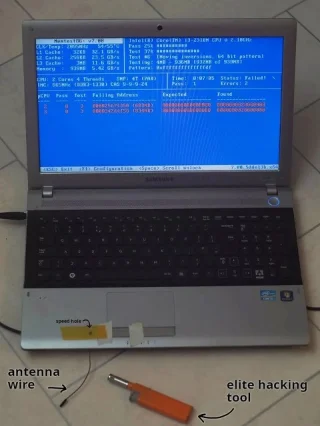 Un hacker sólo necesita un encendedor para entrar en un ordenador.