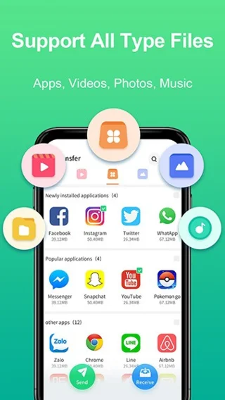 AirDrop을 대체할 수 있는 최고의 안드로이드 앱