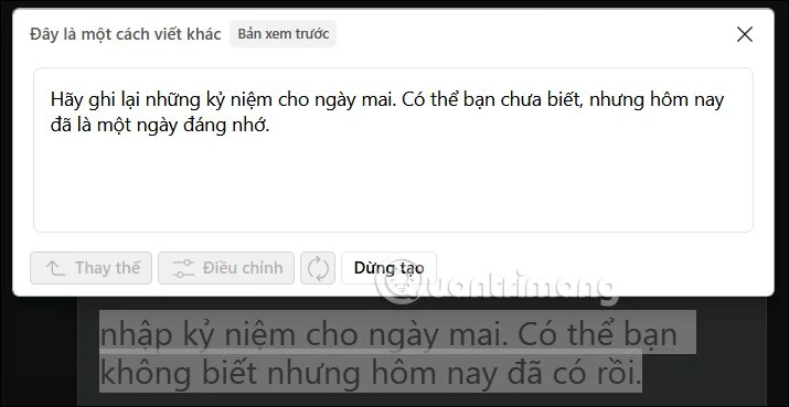 Microsoft Edge'de Copilot kullanarak metin nasıl yeniden yazılır