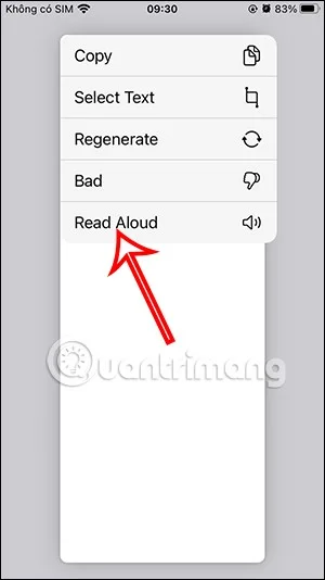 ChatGPTde geri bildirim okuma talimatları