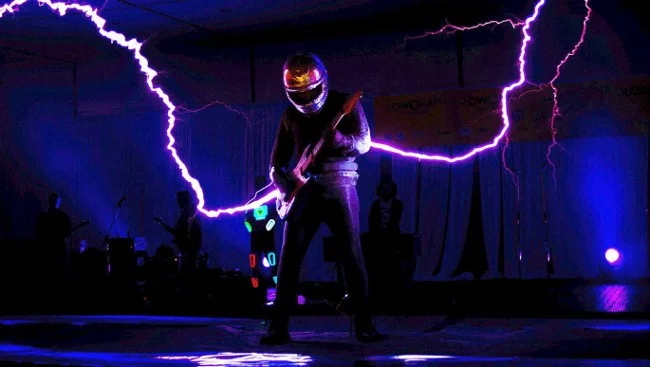 La bobina de Tesla puede descargar electricidad y cantar.