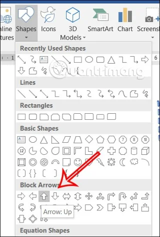 Hoe u pijlsymbolen (↑↓←↕↔→↘↗↙↖) in Word invoegt en schrijft