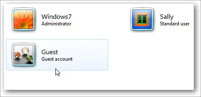 How to set up a secure guest account on a Windows computer