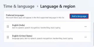 How to change keyboard language on Windows 11
