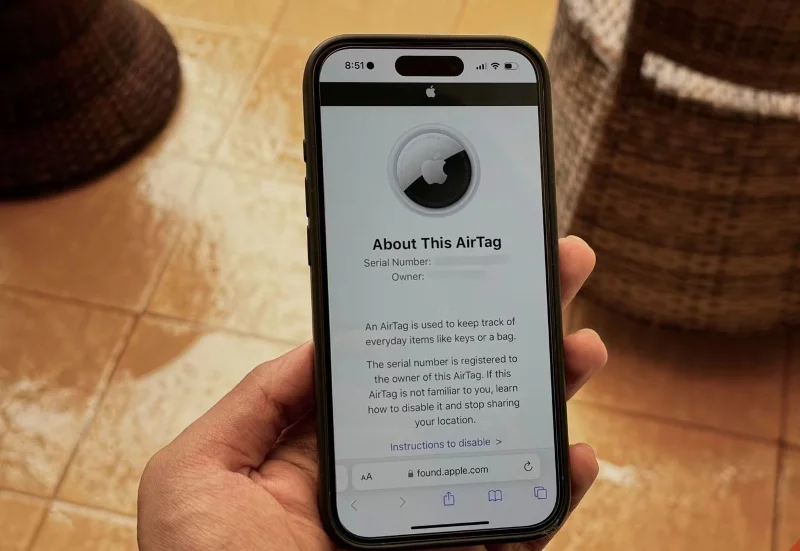 ¿Qué hacer cuando ves la advertencia “AirTag encontrado moviéndose contigo”?