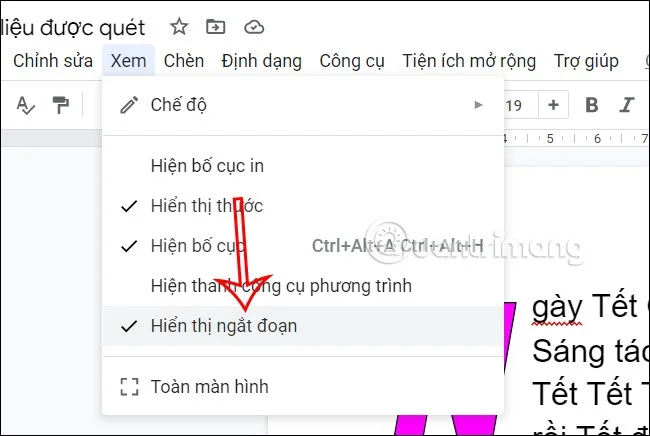Cómo eliminar páginas en blanco en Google Docs