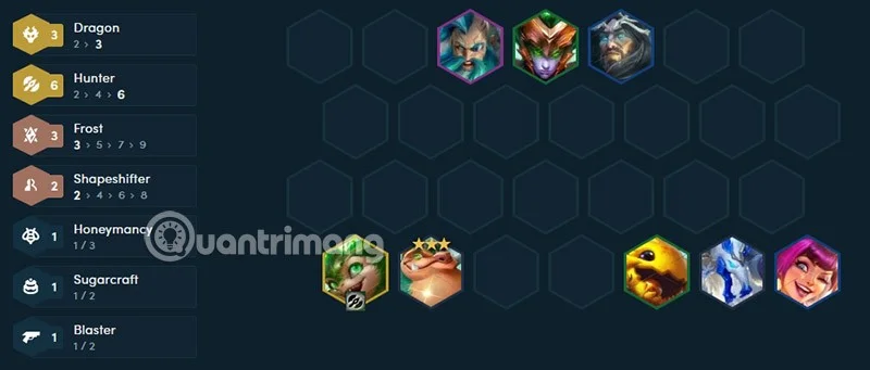 Barisan DTCL Dragon, TFT Dragon binaan musim 12