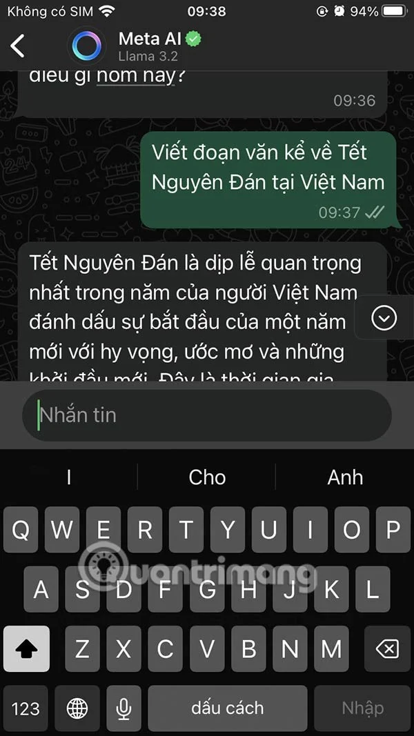 Como usar o Meta AI no WhatsApp