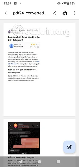 Android에서 웹페이지를 PDF로 저장하는 3가지 간단한 방법