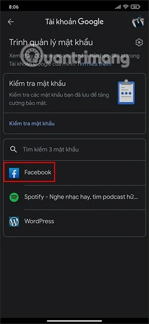How to view Facebook password on phone, computer