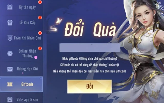 Volledige set van de nieuwste Thien Vu Than Vuong-code