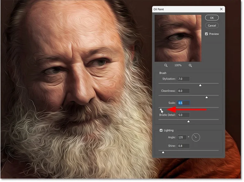 Hoe je het olieverffilter in Photoshop gebruikt om een ​​foto in een schilderij te veranderen