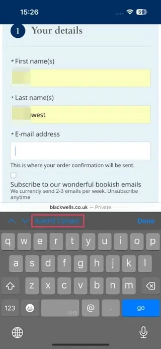 Cómo usar Autocompletar en iPhone