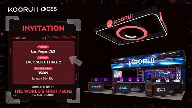 Il primo monitor da gaming a 750 Hz al mondo debutterà al CES 2025