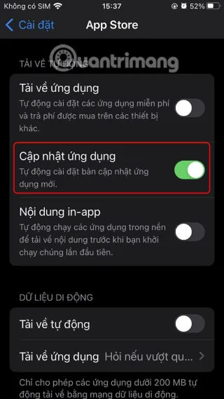 Instruções para desativar a atualização automática do TikTok