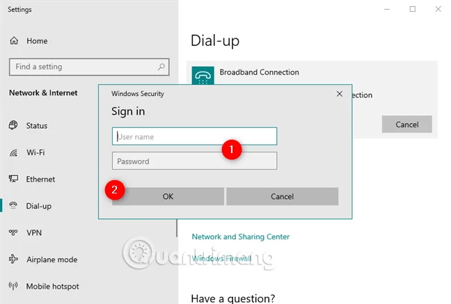 How to Set Up and Use a PPPoE Internet Connection on Windows 10
