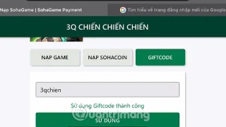 Nieuwste 3Q Chiến Chiến Chiến-code en hoe u de code invoert