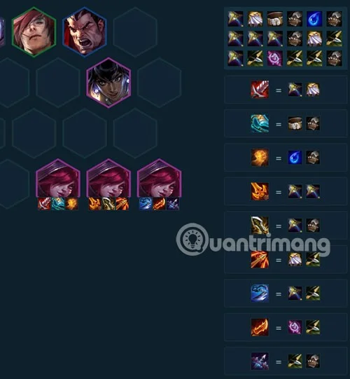 Construye a Xayah DTCL temporada 9.5, construye a Xayah