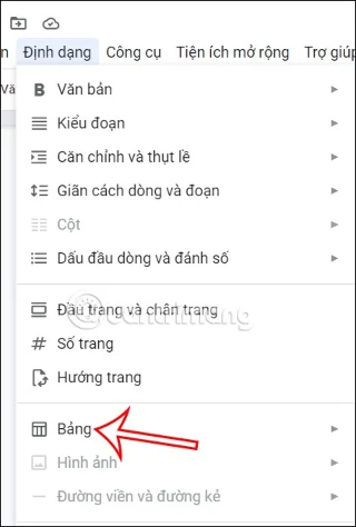 Cómo centrar una tabla en Google Docs