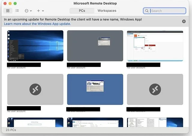 Microsoft, bazı platformlarda Uzak Masaüstü uygulamasının adını değiştirerek tepkilere yol açtı