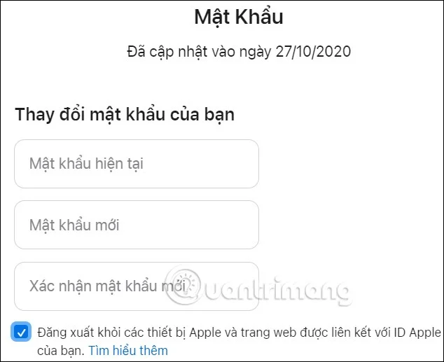 Apple IDのパスワードを変更するにはどうすればいいですか?