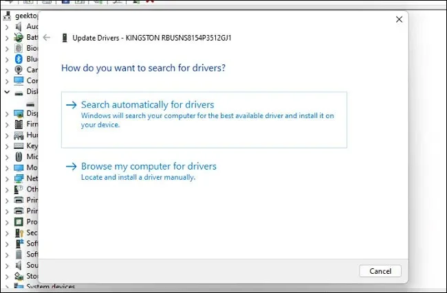 Cómo actualizar los controladores en Windows 11