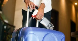 How to clean suitcase