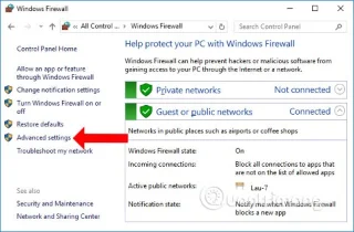 How to block Internet connection of Windows 10 software and applications