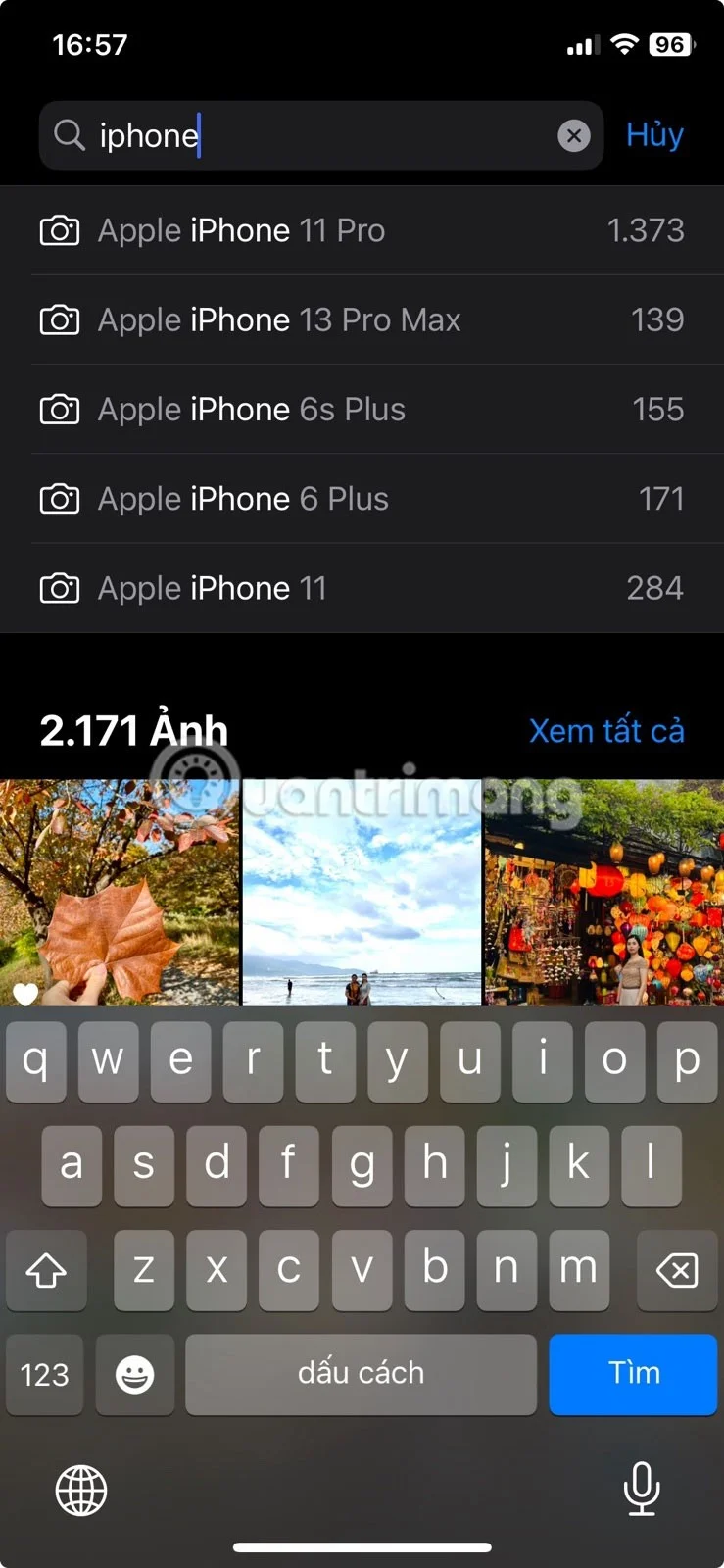 iPhone 사진 앱에서 사진을 빠르게 찾는 팁