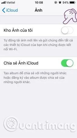 iPhone에서 iCloud 계정 동기화를 끄는 방법