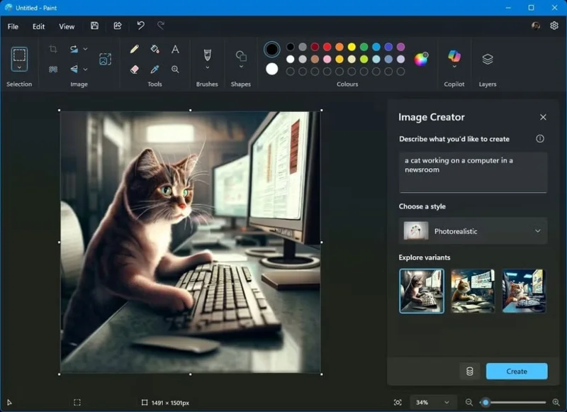 Funkcje AI, dzięki którym Paint jest naszą ulubioną aplikacją do edycji zdjęć na Windows