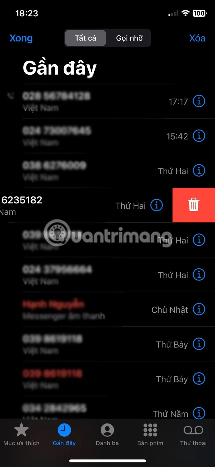iPhone에서 통화 기록을 보고 삭제하는 방법