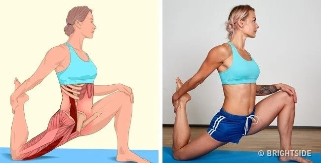 18 movimientos sencillos para estirar los músculos en cualquier posición del cuerpo
