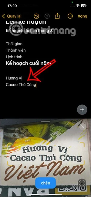 Jak importować notatki ze zdjęć na iPhonie