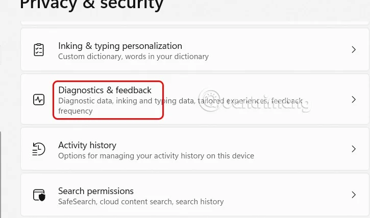 How to Turn Off Application Diagnostics on Windows 11