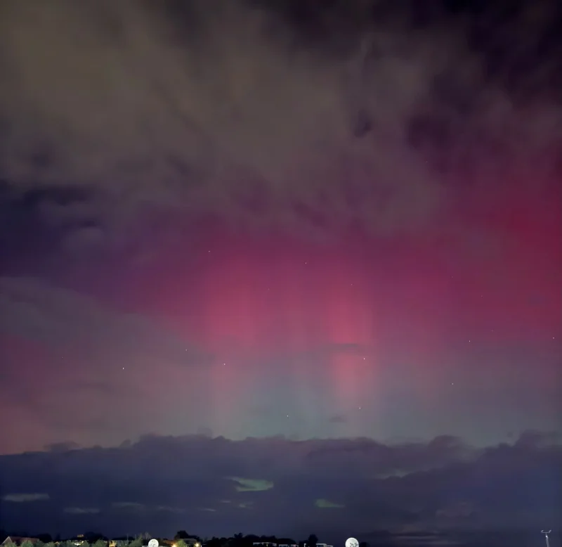 Las tormentas solares están creando impresionantes auroras en todo el mundo