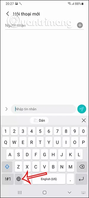 Hoe de taalwisselknop op een Samsung-telefoon in te schakelen