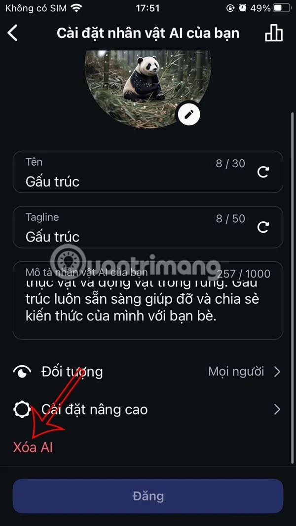 So löschen Sie auf Instagram erstellte KI-Charaktere