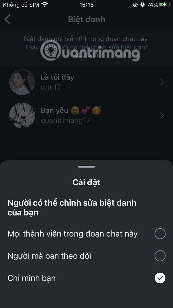 Cómo poner apodos a tus amigos en Instagram